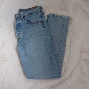 Levi's Blue 501 Skinny Jean
